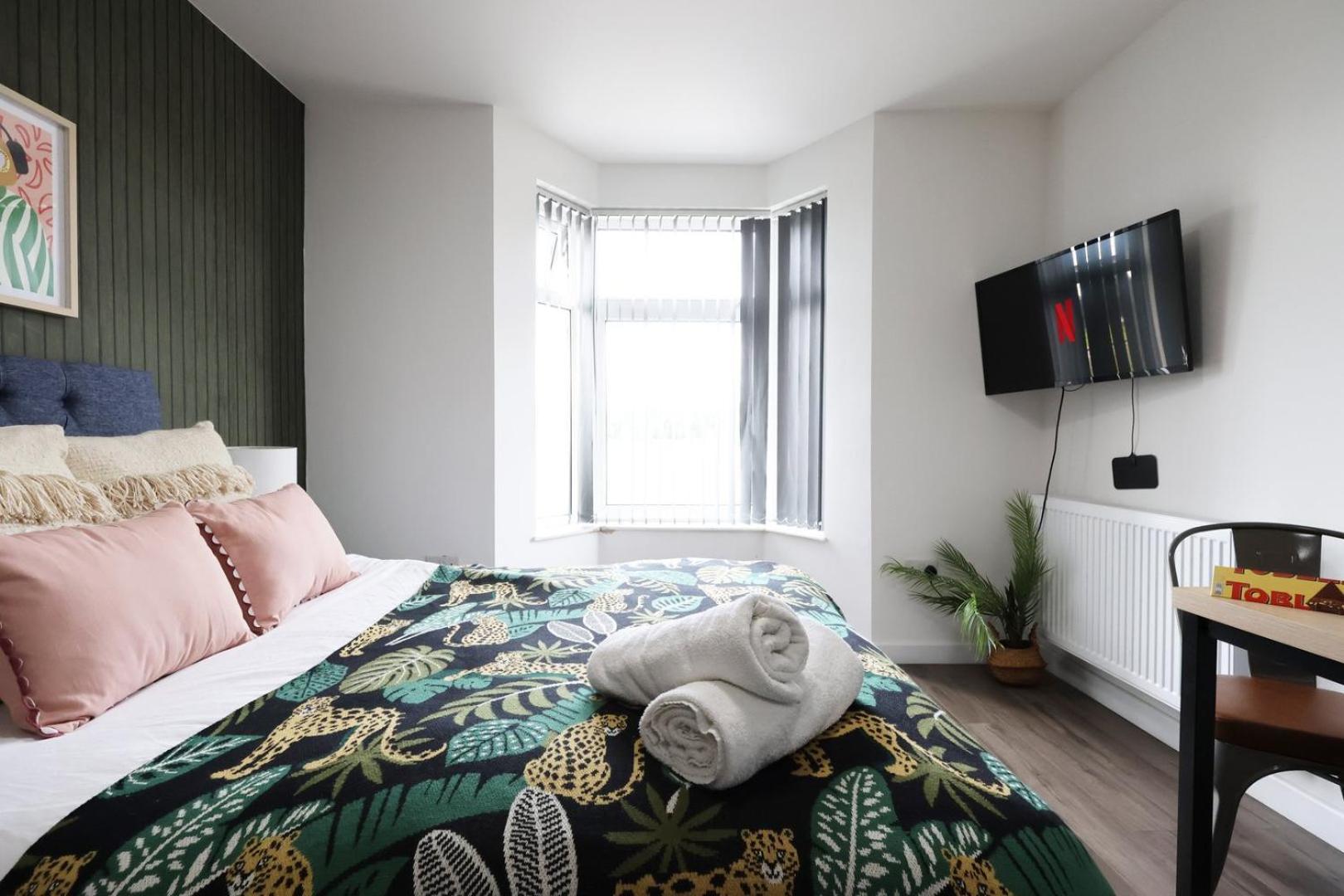 Cohost Partners | Smart Tv | 5 Min City | Parking Cardiff Exteriör bild